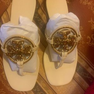 Tory Burch 8.5 Jeweled Miller